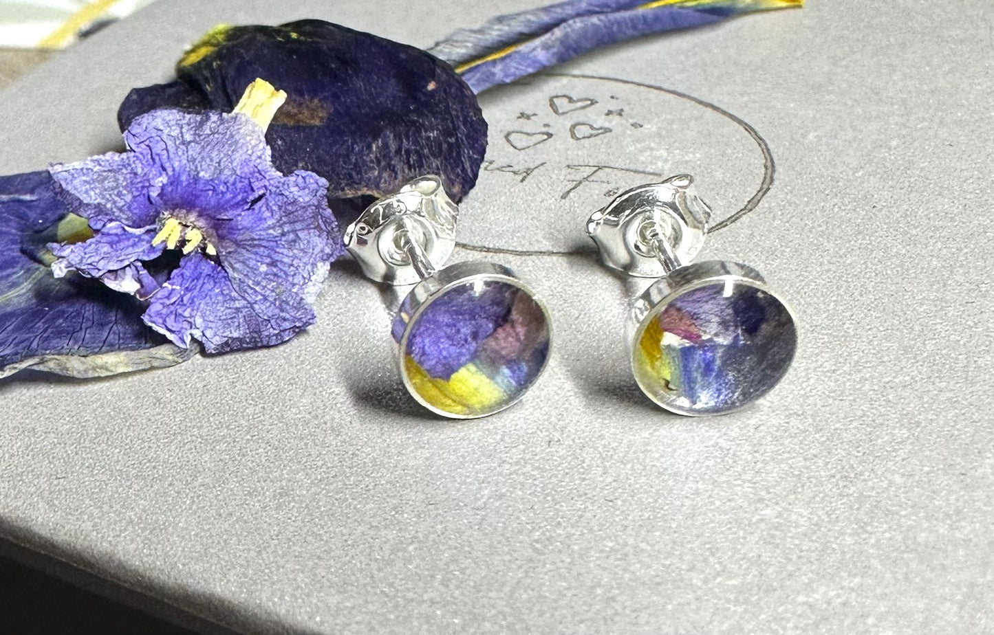 Sterling Silver 925 Stud Earrings