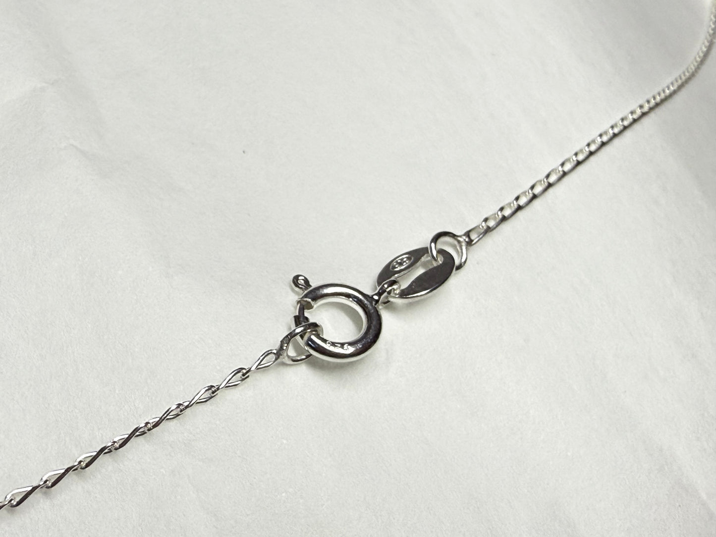 Sterling Silver Pear Necklace