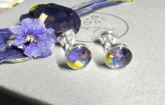 Sterling Silver 925 Stud Earrings