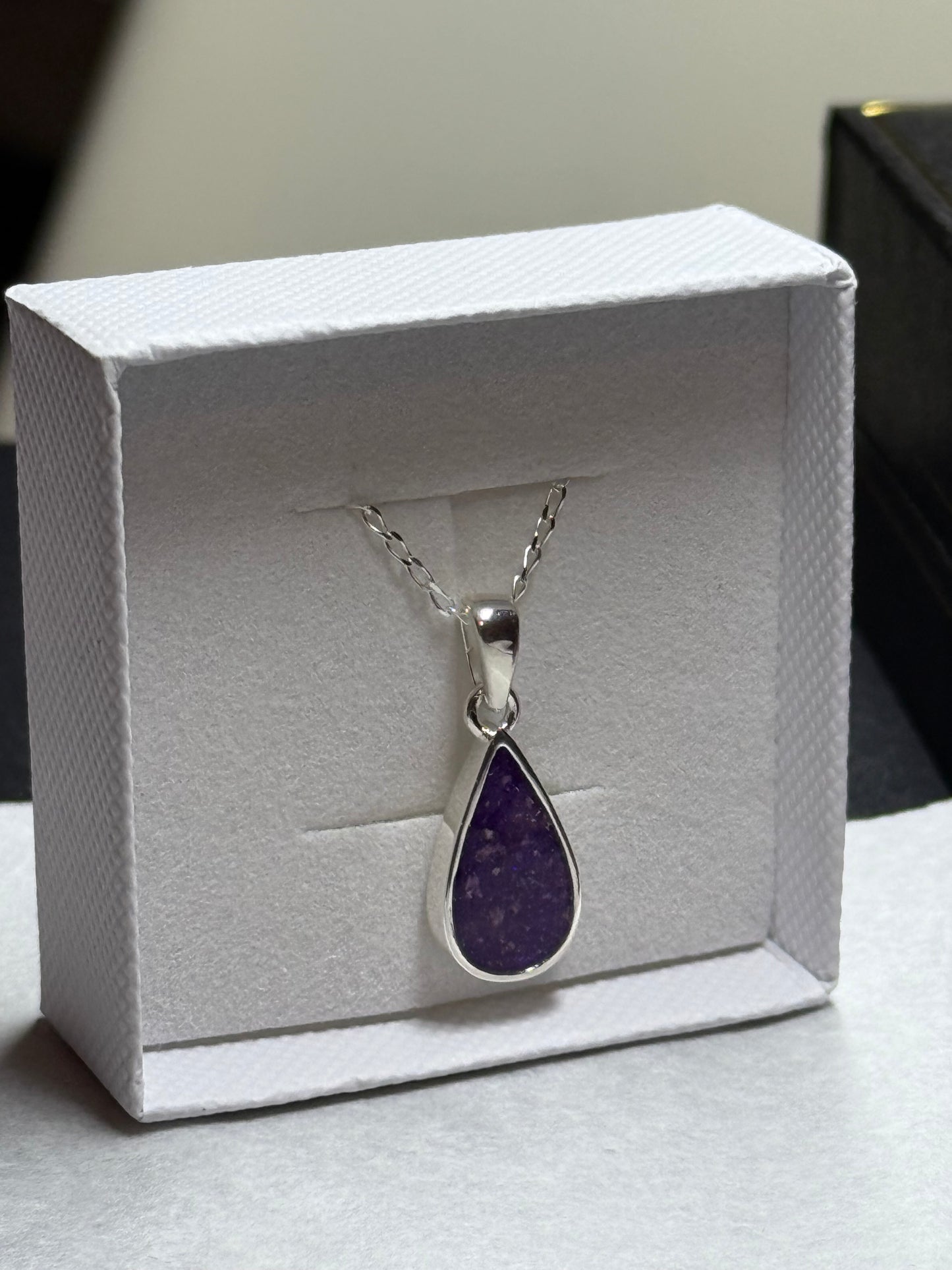 Sterling Silver Pear Necklace