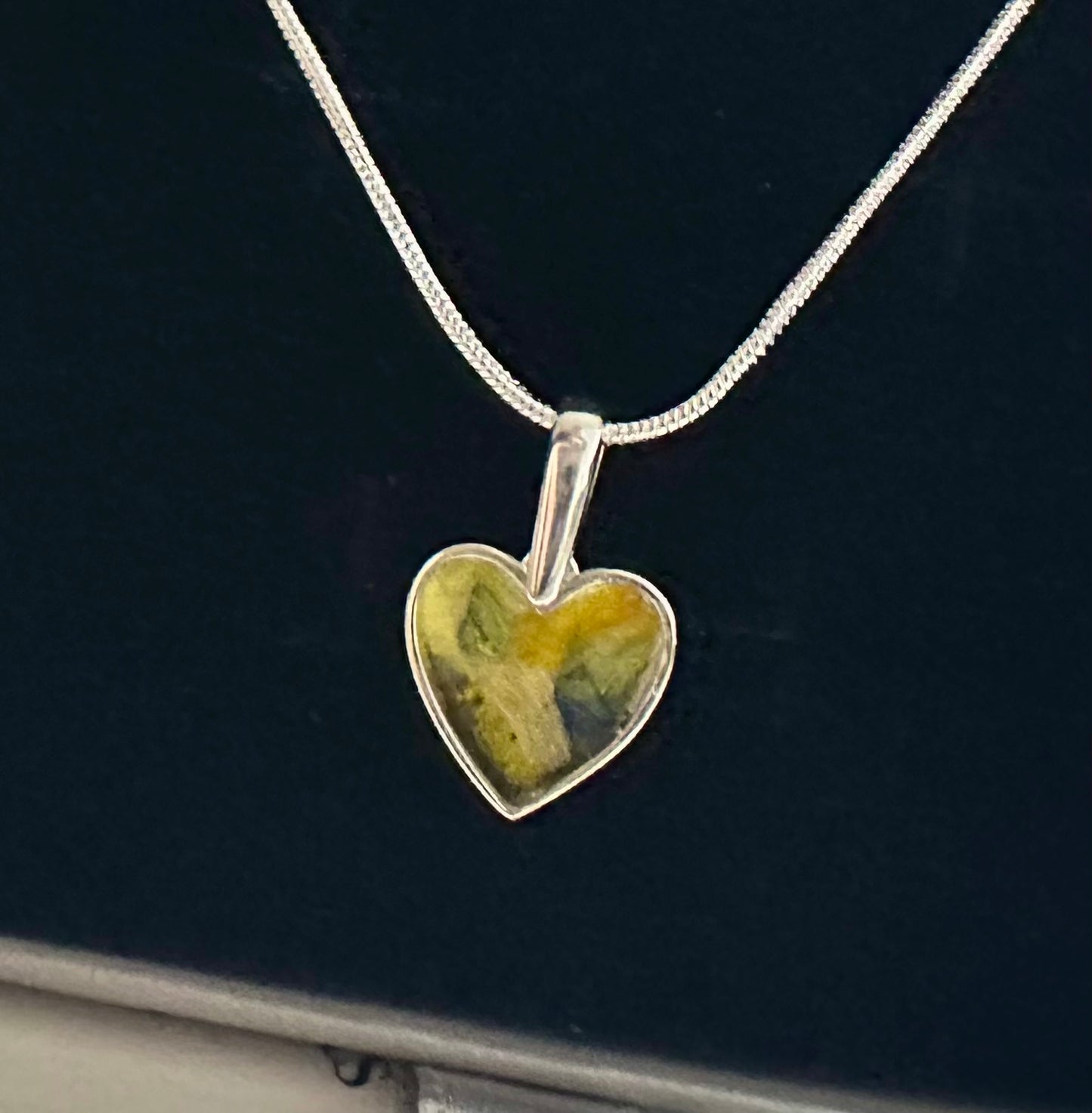 Sterling Silver Heart Necklace