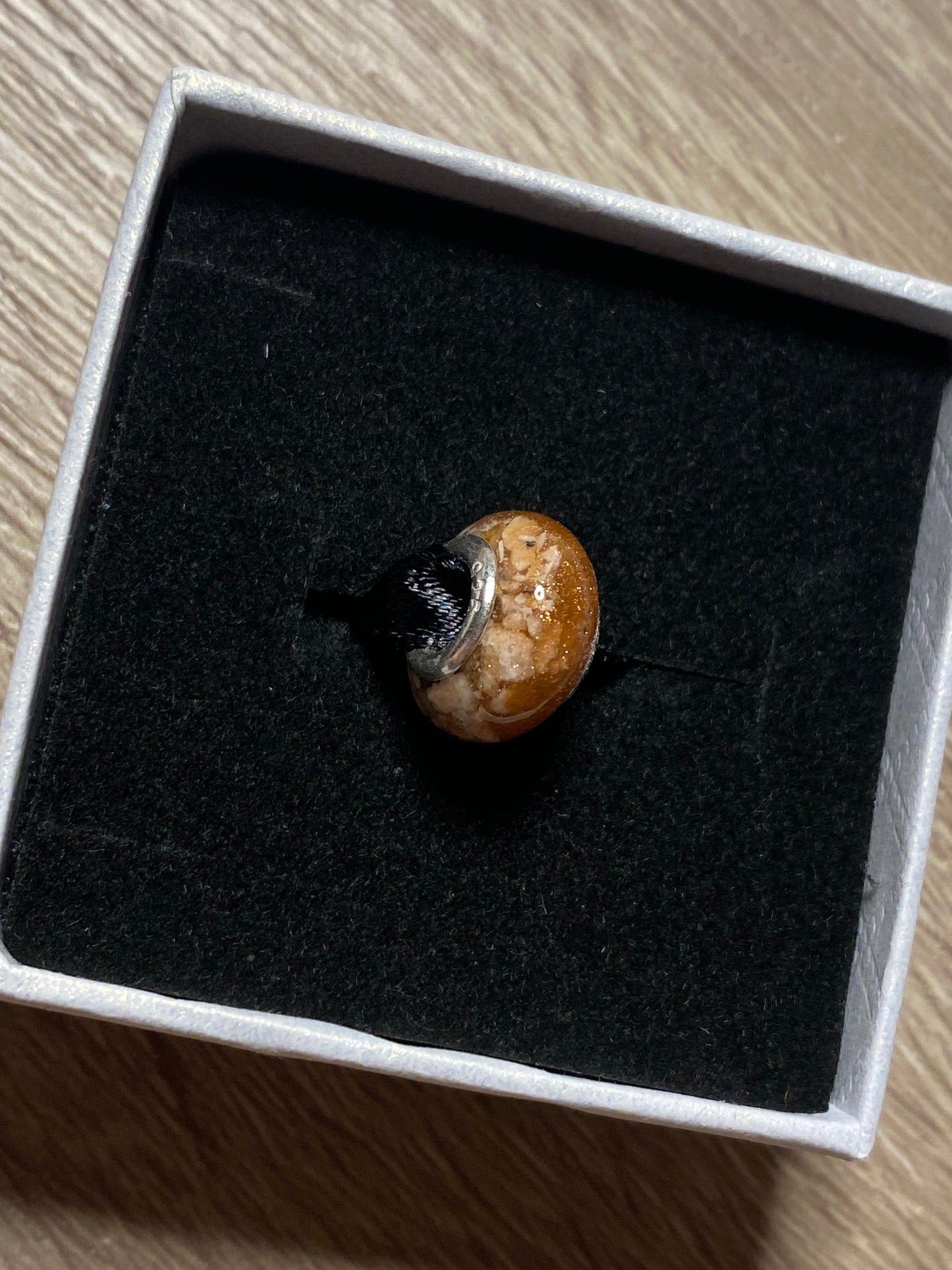 Sterling Silver 925 Cremation Charm Bead